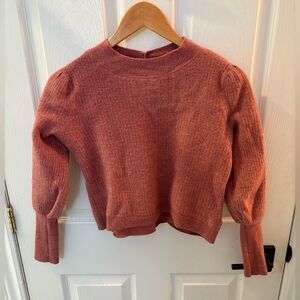 Women's Pinkish Merino Wool Sweater